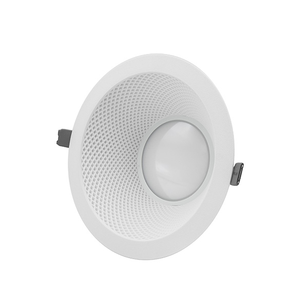 IL-ND61510DW Nova led downlight 14W Ø170mm 6 inch 3CCT 3D printed kunststof diamant wit IP44